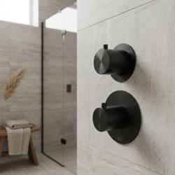 aquanello-eternamatte-black-flush-mount-thermostat-diverter-valve